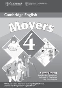 Opakowanie Cambridge English Movers 4 Answer Booklet