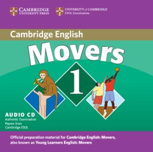 Opakowanie Cambridge Young Learners English Tests Movers 1 Audio CD