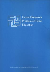 Okładka książki Current Research Problems of Polish Education