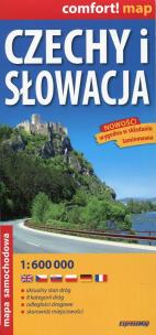 Opakowanie Czechy i Słowacja mapa samochodowa 1:600 000