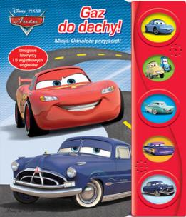 Okładka książki Disney Pixar Auta. Gaz do dechy!