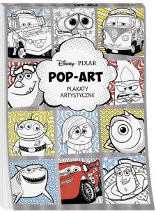 Okładka książki Disney Pixar Pop art Plakaty artystyczne