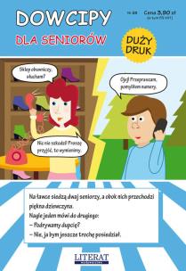 Okładka książki Dowcipy Nr 25 Dla seniorów