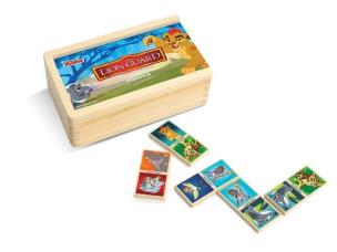 Okładka książki Drewniane domino Król Lew