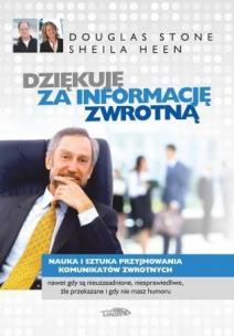Okładka książki Dziękuję za informację zwrotną