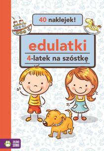 Okładka książki Edulatki 4-latek na szóstkę