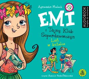Okładka książki Emi i Tajny Klub Superdziewczyn. Tom 8. List w butelce - CD