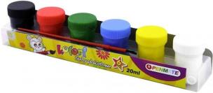 Opakowanie Farby plakatowe 20ml Kolori 6 kolorów PENMATE