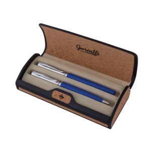 Okładka książki Guriatti komplet pióro + długopis Gianna niebieski