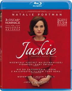Jackie Blu Ray. Autor: Pablo Larrain. Multiszop.pl Okładka książki Jackie Blu Ray