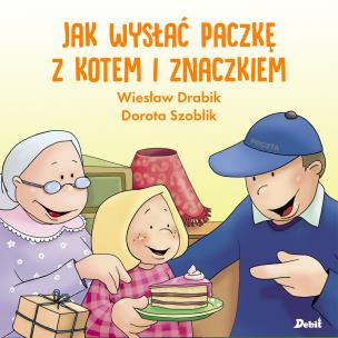 Okładka książki Jak wysłać paczkę z kotem i znaczkiem
