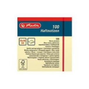 Opakowanie Karteczki samoprzylepne 75/75/100K zółte