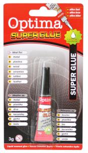 Opakowanie Klej Super Glue 3g Optima