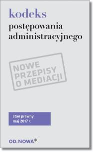 Okładka książki Kodeks postępowania administracyjnego