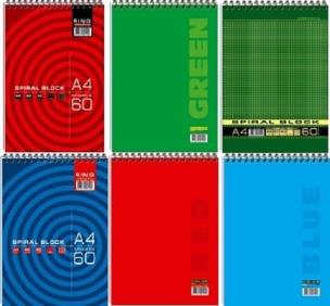 Opakowanie Kołonotes Kraft  kolor A4 60k #