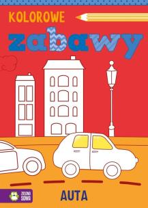 Okładka książki Kolorowe zabawy Auta