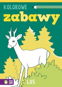 Okładka książki Kolorowe zabawy Las