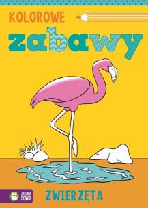 Okładka książki Kolorowe zabawy Zwierzęta