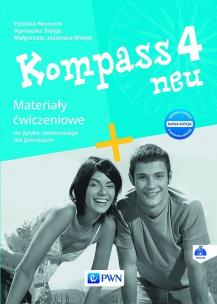 Okładka książki Kompass 4 neu Nowa Edycja Materiały ćwiczeniowe