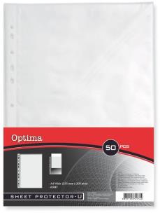 Opakowanie Koszulki na arkusze A4 50 sztuk Optima