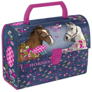 Opakowanie Kuferek oklejany Konie DERFORM