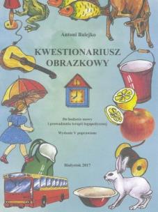 Opakowanie Kwestionariusz obrazkowy + karty mowy i wymowy