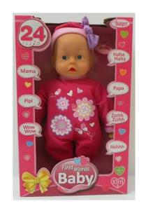 Opakowanie Lalka mówi pierwsze słowa 38 cm