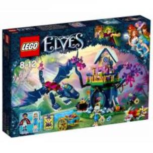 Okładka książki Lego ELVES 41187 Ukryta lecznica Rosalyn