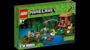 Okładka książki Lego MINECRAFT 21133 Chatka czarownicy