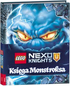 Okładka książki Lego Nexo Knights Ksiega Monstroksa