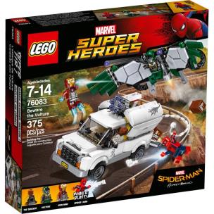 Okładka książki Lego SUPER HEROES 76083 Uwaga na Sępa