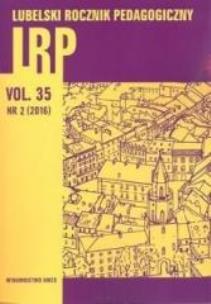Okładka książki Lubelski Rocznik Pedagogiczny T.35. 2/2016