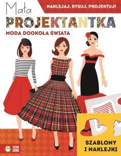 Okładka książki Mała projektantka Moda dookoła świata