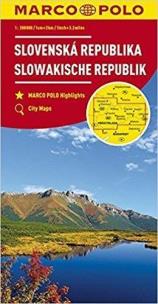 Okładka książki Mapa drogowa Słowacja 1:2000 000