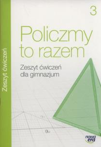 Okładka książki Matematyka GIM 3 Policzmy to razem ćw NE