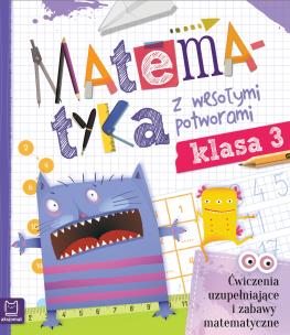 Okładka książki Matematyka z wesołymi potworami kl. 3