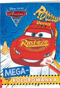 Okładka książki Megakolorowanka. Auta 3