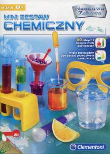 Opakowanie Mini zestaw chemiczny Naukowa Zabawa