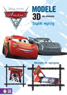 Okładka książki Modele 3D do złożenia Szybki wyścig Auta 3