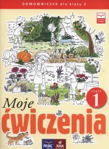 Okładka książki Moje ćwiczenia Domowniczek 3 część 1