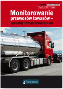 Okładka książki Monitorowanie przewozów towarów - sprostaj nowym obowiązkom