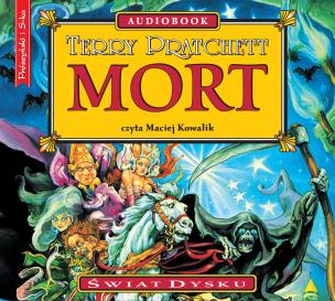 Mort - Audiobook. Autor: Terry Pratchett. Multiszop.pl Okładka książki Mort - Audiobook