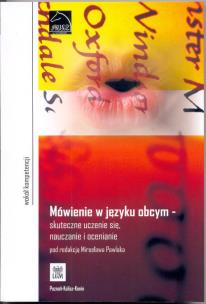 Opakowanie Mówienie w języku obcym - skuteczne uczenie się, nauczanie i ocenianie