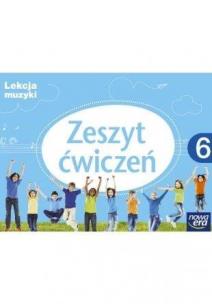 Okładka książki Muzyka SP 6 Lekcja muzyki ćw NE