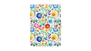 Opakowanie Notes A5 na rzep z nadrukiem folk