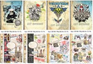 Opakowanie Notes ozdobny B5 80 stron kratka TW