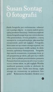 Okładka książki O fotografii w.2017