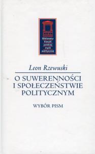 Okładka książki O suwerenności i społeczeństwie politycznym