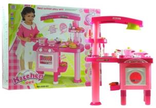 Opakowanie Ogromna kuchnia z piekarnikiem +zmywarka +garnki