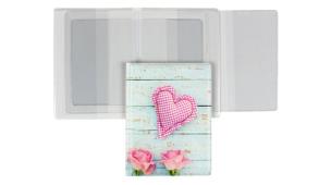 Opakowanie Okladka na okumenty z dowodem rejenstacyjnym róże